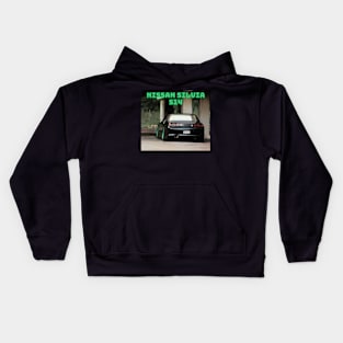 Nissan Silvia S14 - Cartoon Design Kids Hoodie